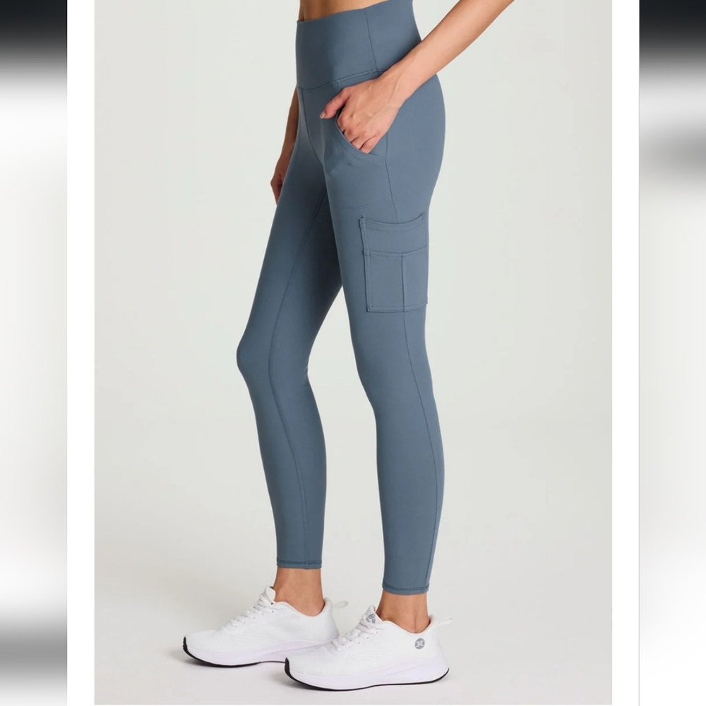 Avalanche Steel Blue Fleece Lined Leggings Size Xs — image 2 of 8